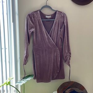 Urban outfitters velvet romper